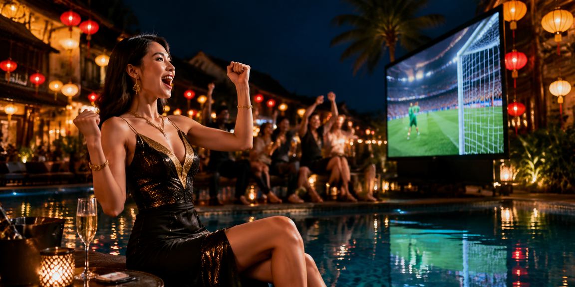 Giao diện casino trực tuyến Việt Nam với bảng điều khiển tài khoản người chơi